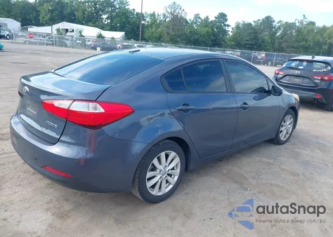 2014 Kia Forte Lx из США, поврежденный, VIN KNAFX4A67E5094689